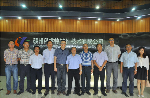 工信部信息化和软件服务业司司长陈伟一行莅临科睿特考察并指导工作