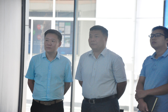 赣州经开区党工委委员、管委会副主任闫勇一行莅临我司调研