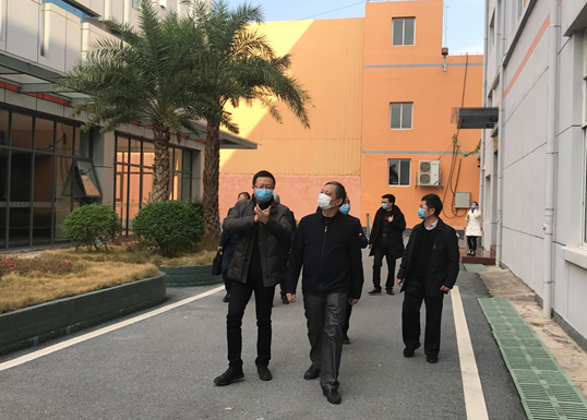 省人大常委会副主任马志武一行莅临我司调研